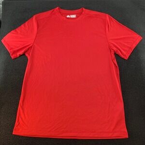 Majestic Athletic Evolution Tee Cool Base Red Short Sleeve T-Shirt‎ Men's L